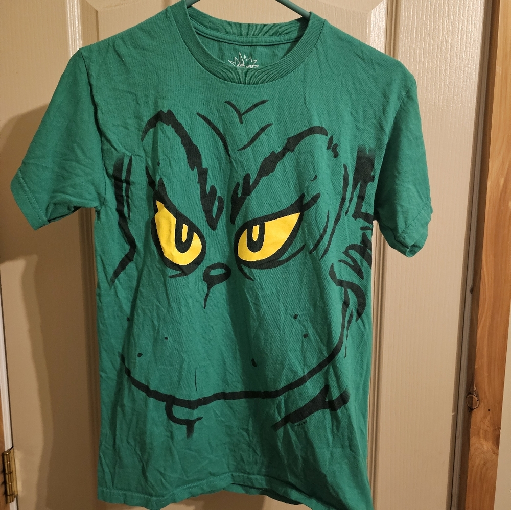 The GRINCH Face Kids Small T Shirt